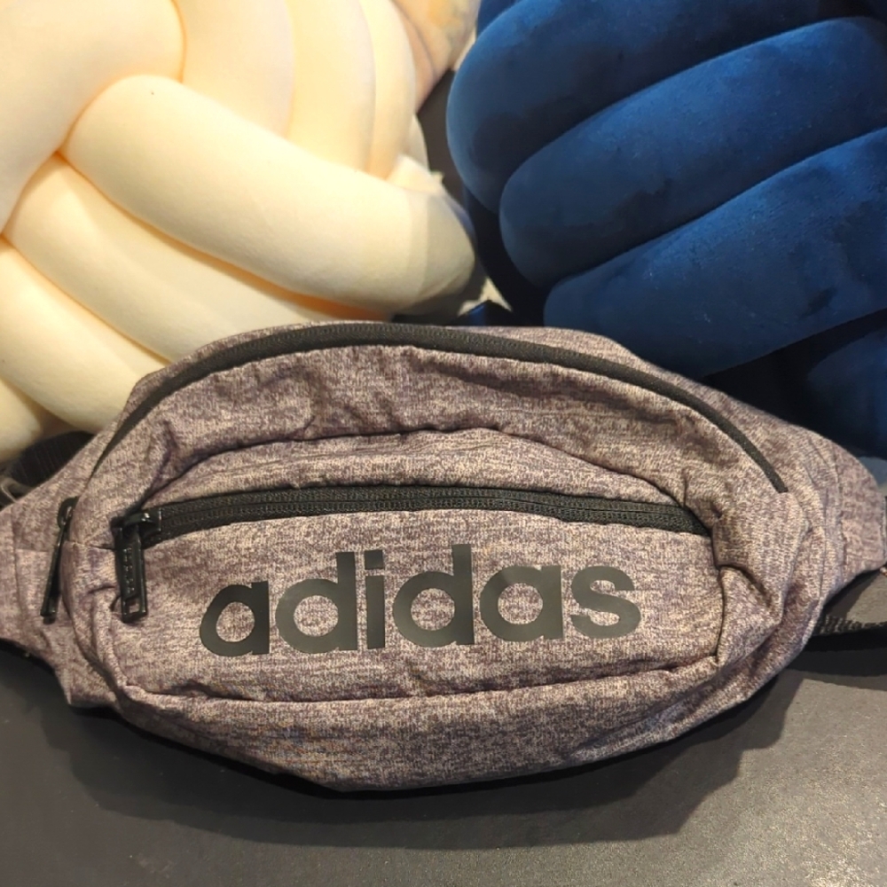 Adidas Gray Waist Bag